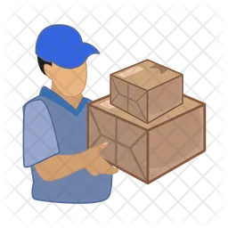 Delivery man  Icon