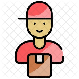 Delivery man  Icon