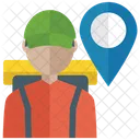 Delivery Man Delivery Services Logistics Services Icon