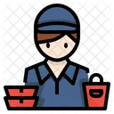 Delivery Guy Man Icon