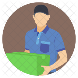 Delivery Man Icon