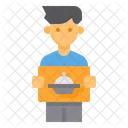 Delivery Man Avatar Man Delivery Transport Icon