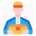 Service Man User Icon