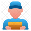 Delivery Man Avatar Man Icon