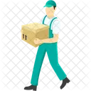 Delivery Man Postman Letter Carrier Icon