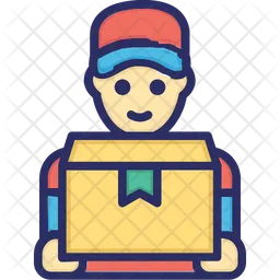 Delivery Man  Icon