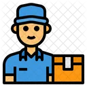Delivery Man Avatar Occupation Icon