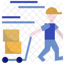 Delivery Man Delivery Boy Shipment Icon