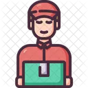 Delivery Man Delivery Boy Delivery Service Icon