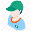 Delivery Man Delivery Boy Currier Service Icon