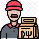 Delivery Man Delivery Service Delivery Boy Icon
