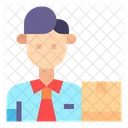 Delivery Man Avatar Delivery Boy Icon