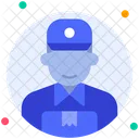 Delivery Man Courier Man Icon
