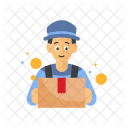 Delivery Man  Icon