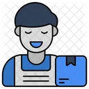 Delivery Boy Delivery Man Courier Boy Icon