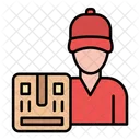 Delivery Delivery Boy Package Icon