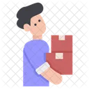Delivery Man Avatar  Icon