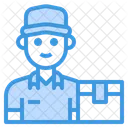 Delivery Man Avatar Occupation Icon