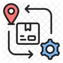 Delivery Management Delivery Location Navigation Icon