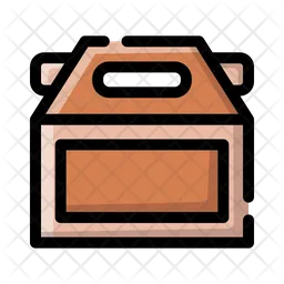 Delivery Meal Box  Icon