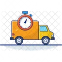 Delivery On Time Delivery Shipping Icon