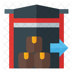 Delivery Out  Icon