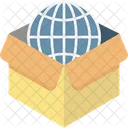 Delivery Package Global Shipping International Delivery Icon