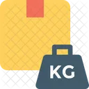 Delivery Package Weight Icon