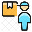 Delivery Package Person  Icon