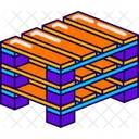 Delivery pallet Icon