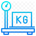 Delivery Parcel Weight Scale  Icon