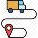 Delivery Path Icon