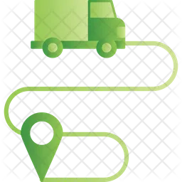 Delivery Path  Icon