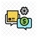 Delivery Payment Chat  Icon