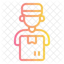 Delivery Person Courier Delivery Icon
