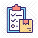 Delivery plan  Icon
