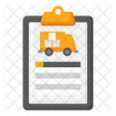 Delivery Planning Delivery Plan Notepad Icon