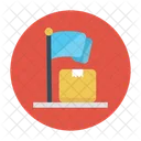Delivery Parcel Box Icon