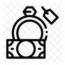 Delivery Precious Ring Icon