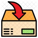 Delivery Process Package Resend Package Symbol