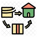 Delivery Process Delivery Package Icon