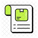 Delivery Receipt Delivery Bill Delivery Invoice Icon