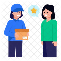 Delivery Review  Icon