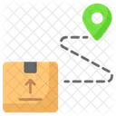 Delivery Route Cargo Icon