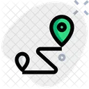 Delivery Route Location Delivery Icon