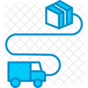 Delivery Route Icon