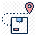 Delivery Route Cargo Icon