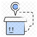 Delivery Route  Icon