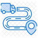 Delivery route  Icon