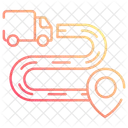 Delivery route  Icon